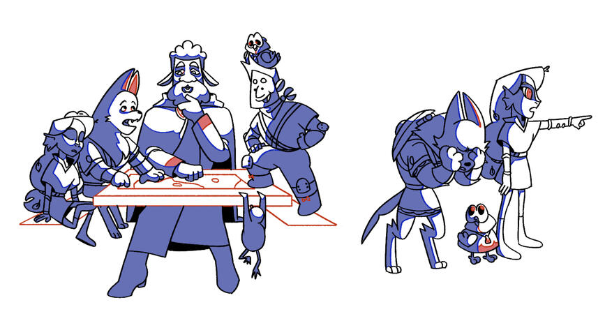 FNRP scenes with lighting